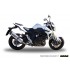 SILENCIEUX POT D'ÉCHAPPEMENT HOMOLOGUÉE MSR ECHAPPEMENT MOTO SUZUKI GSR 750 2011/14